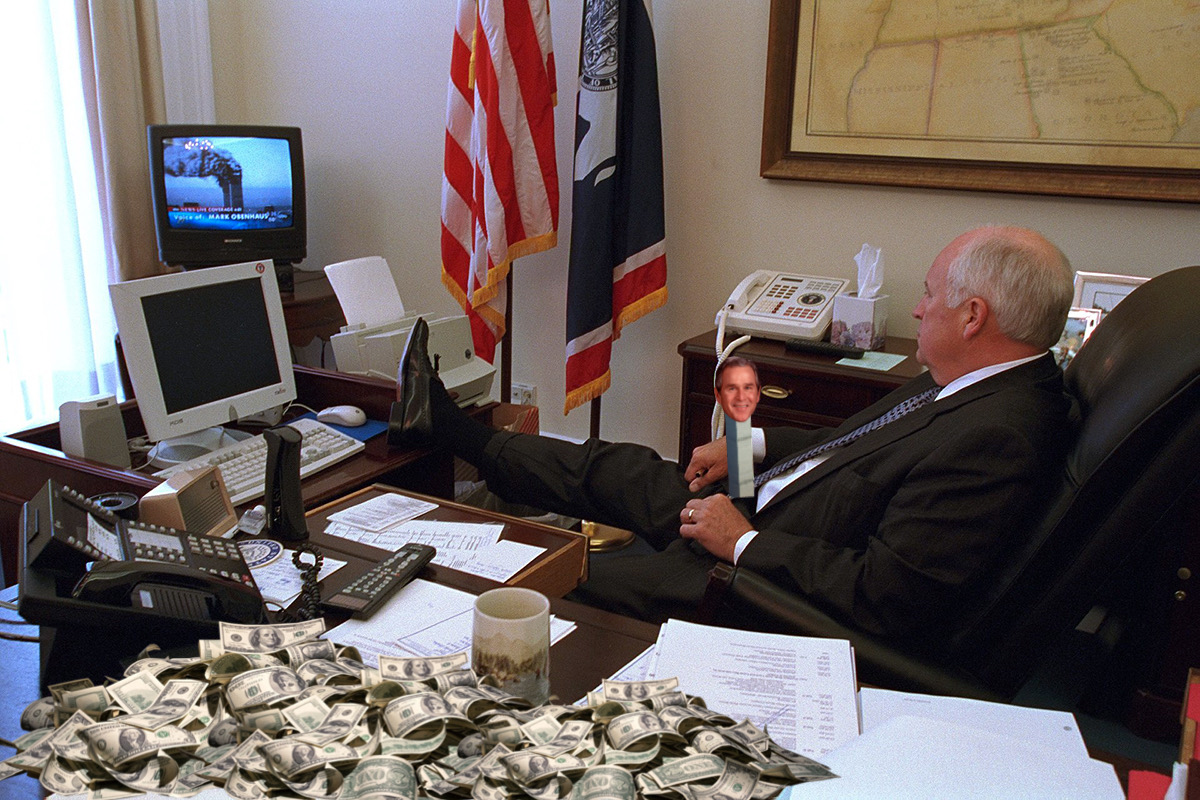 Dick Cheney Gets His Yearly Erection