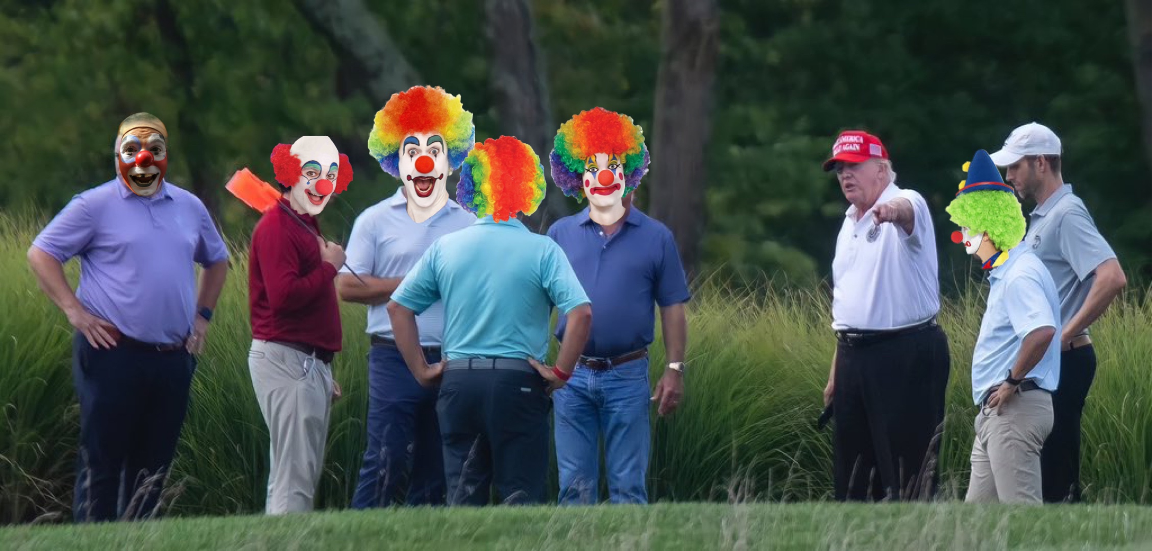 Trump and Associates Hold Meeting On His Virginia Golf Course